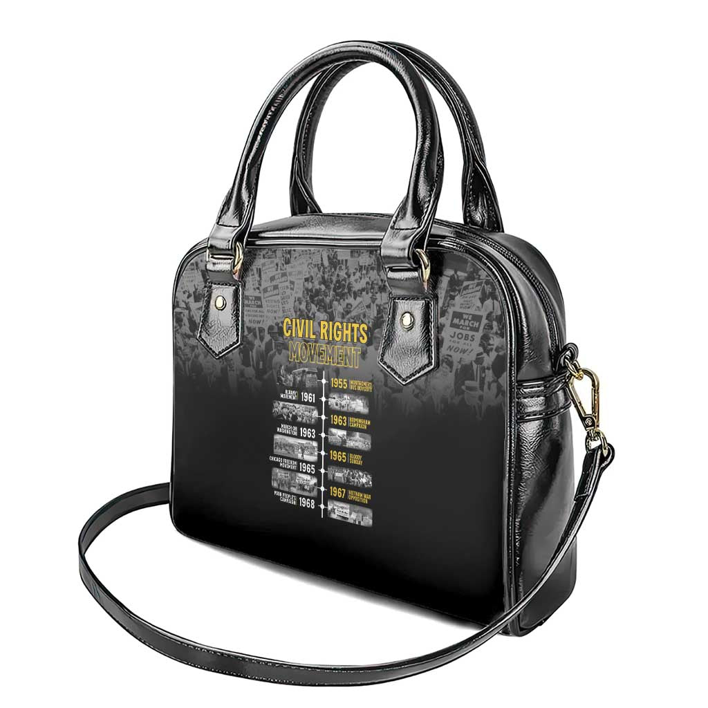 African-American History Month Shoulder Handbag Civil Rights Movement