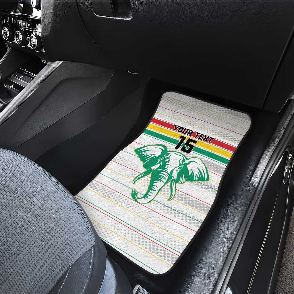 Custom Afro Guinee Football Car Mats Go Syli National
