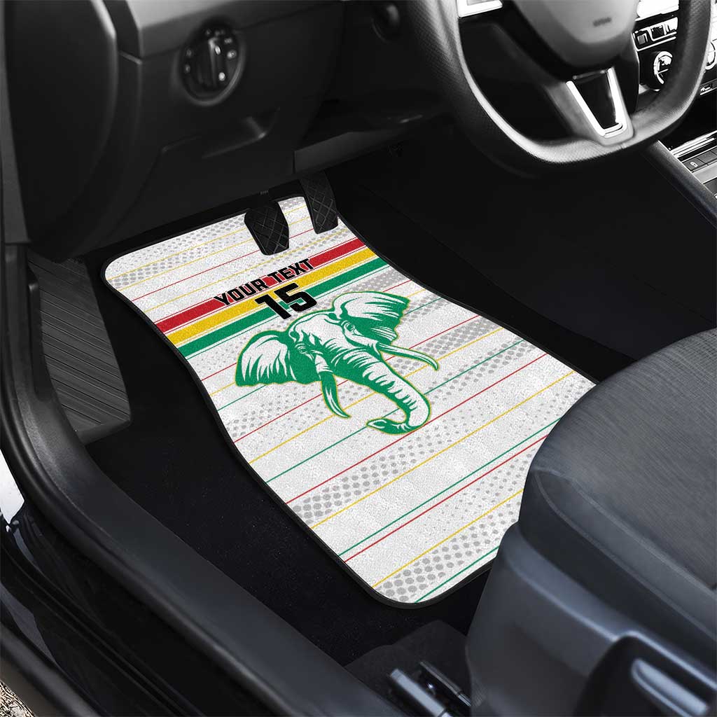 Custom Afro Guinee Football Car Mats Go Syli National