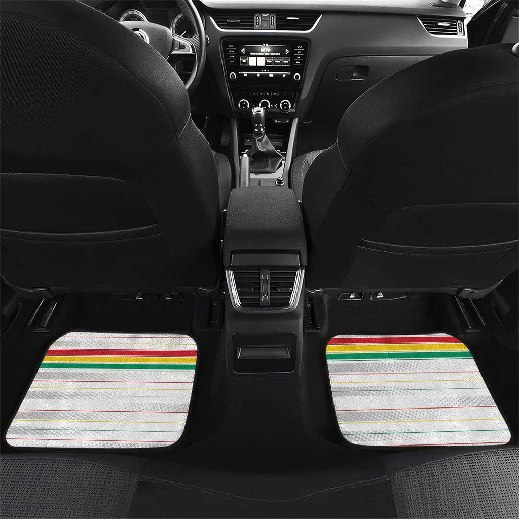 Custom Afro Guinee Football Car Mats Go Syli National