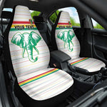 Custom Afro Guinee Football Car Seat Cover Go Syli National