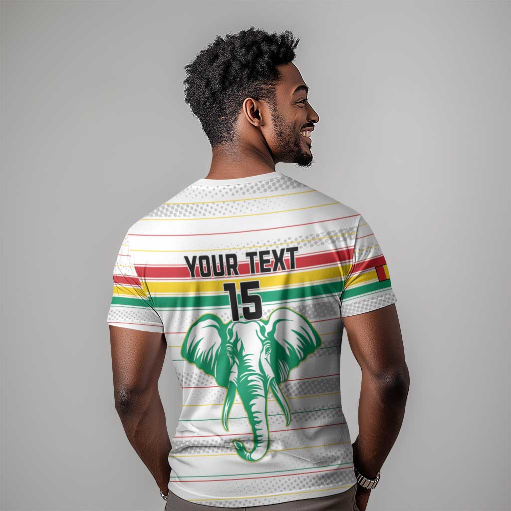 Custom Afro Guinee Football T shirt Go Syli National