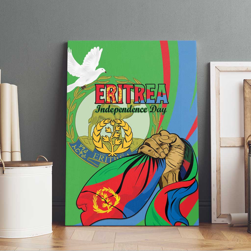 Happy Eritrea Independence Day Canvas Wall Art 34th Anniversary