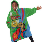 Happy Eritrea Independence Day Kid Wearable Blanket Hoodie 34th Anniversary