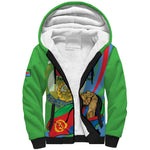 Happy Eritrea Independence Day Sherpa Hoodie 34th Anniversary
