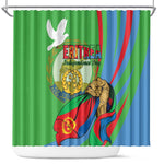 Happy Eritrea Independence Day Shower Curtain 34th Anniversary