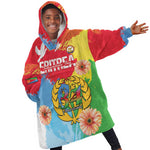 Personalised Eritrea Kid Wearable Blanket Hoodie Happy Independence Day