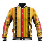 Eritrea Traditional Saho Mix Tilet Pattern Baseball Jacket