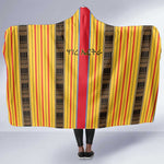 Eritrea Traditional Saho Mix Tilet Pattern Hooded Blanket