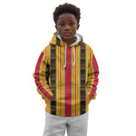 Eritrea Traditional Saho Mix Tilet Pattern Kid Hoodie