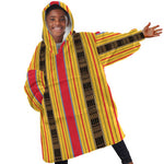 Eritrea Traditional Saho Mix Tilet Pattern Kid Wearable Blanket Hoodie