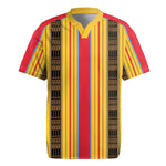 Eritrea Traditional Saho Mix Tilet Pattern Rugby Jersey