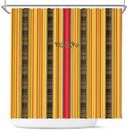 Eritrea Traditional Saho Mix Tilet Pattern Shower Curtain
