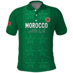 Custom Morocco Football Polo Shirt Dima Maghrib