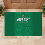 Custom Morocco Football Rubber Doormat Dima Maghrib