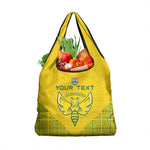 Custom Jamhuri ya Rwanda Football Grocery Bag Go Amavubi Go