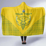 Custom Jamhuri ya Rwanda Football Hooded Blanket Go Amavubi Go