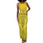 Custom Jamhuri ya Rwanda Football Tank Maxi Dress Go Amavubi Go