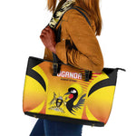 Uganda Cricket Leather Tote Bag Go Champions - African Pride