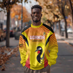 Custom Uganda Cricket Sweatshirt Go Champions - African Pride