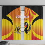 Uganda Cricket Window Curtain Go Champions - African Pride