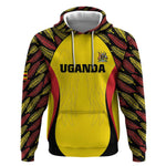 Custom Uganda Cricket Hoodie Come On Cricket Cranes - African Pride
