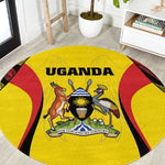 Uganda Cricket Round Carpet Come On Cricket Cranes - African Pride