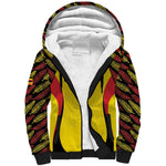 Custom Uganda Cricket Sherpa Hoodie Come On Cricket Cranes - African Pride