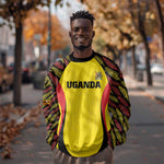 Custom Uganda Cricket Sweatshirt Come On Cricket Cranes - African Pride