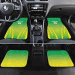 Nigeria Cricket Car Mats Go Yellow Greens - African Pride