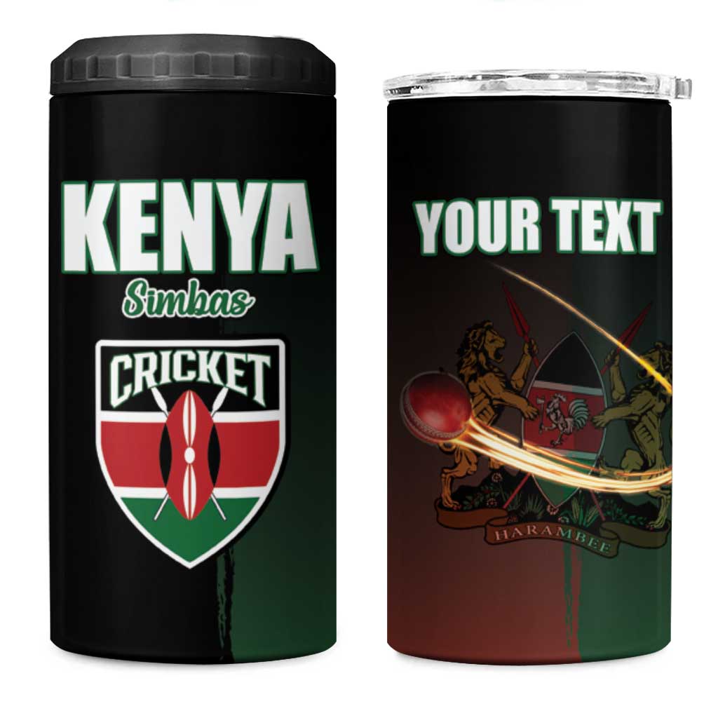 Custom Gambia Football 4 in 1 Can Cooler Tumbler Scorpions Never Die LT15 main image 0