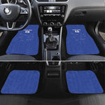 Custom Cabo Verde Football Car Mats Go Tubaroes Azuis Go - Blue - African Pride