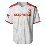 Custom Cabo Verde Football Baseball Jersey Go Tubaroes Azuis Go - White - African Pride