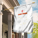 Cabo Verde Football Garden Flag Go Tubaroes Azuis Go - White - African Pride