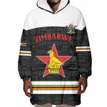 Custom Hockey Zimbabwe Wearable Blanket Hoodie Hatirohwe - We don’t lose - African Pride