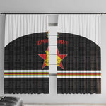 Hockey Zimbabwe Window Curtain Hatirohwe - We don’t lose - African Pride