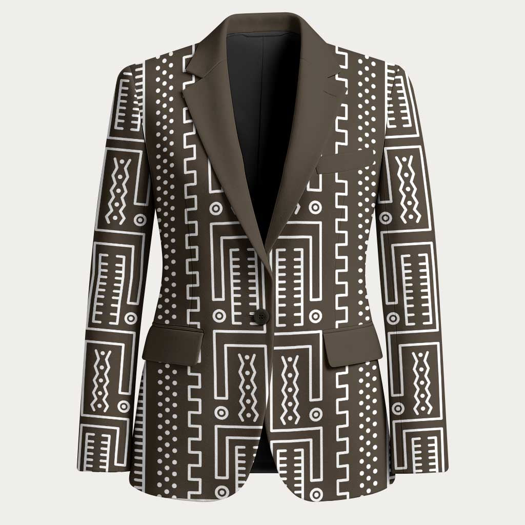 Mali Mud Cloth Blazer Bogolanfini Pattern by African Pride