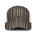 Mali Mud Cloth Bogolanfini Pattern Mesh Trucker Cap - African Pride