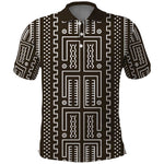 Mali Mud Cloth Bogolanfini Pattern Polo Shirt - African Pride
