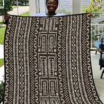 Mali Mud Cloth Bogolanfini Pattern Quilt - African Pride