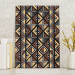 Mali Mud Cloth Legacy Canvas Wall Art African Tribal Pattern - African Pride