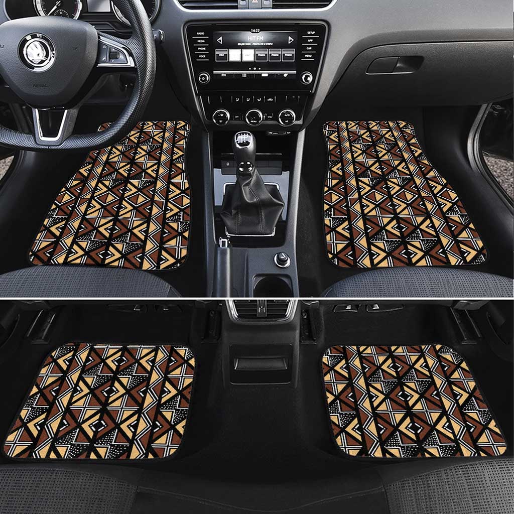 Mali Mud Cloth Legacy Car Mats African Tribal Pattern - African Pride