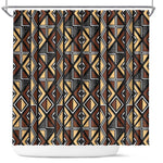 Mali Mud Cloth Legacy Shower Curtain African Tribal Pattern - African Pride
