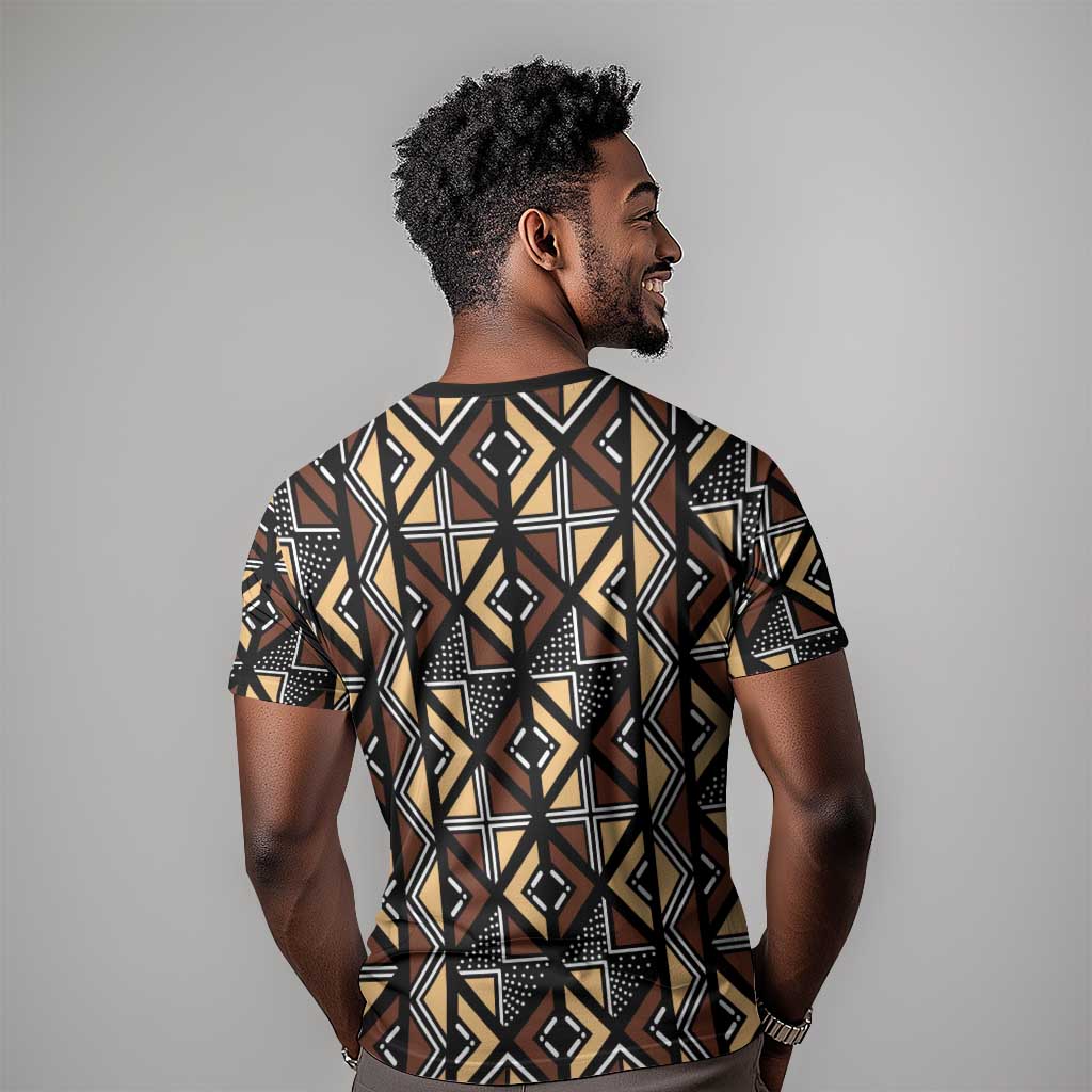 Mali Mud Cloth Legacy T shirt African Tribal Pattern - African Pride