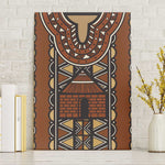 Mali Mud Cloth Village Legacy Canvas Wall Art African Tribal Pattern - African Pride
