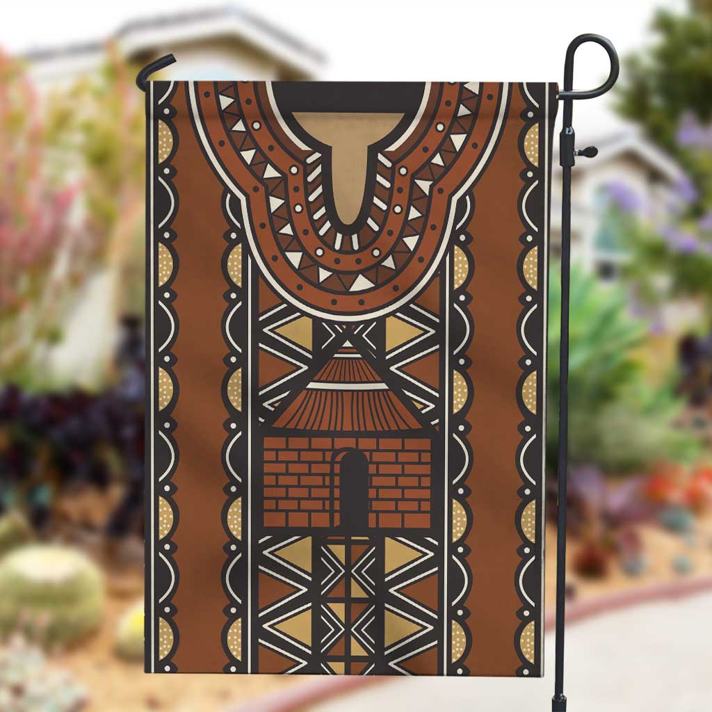 Mali Mud Cloth Village Legacy Garden Flag African Tribal Pattern - African Pride