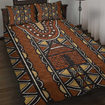 Mali Mud Cloth Village Legacy Quilt Bed Set African Tribal Pattern - African Pride