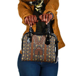 Mali Mud Cloth Village Legacy Shoulder Handbag African Tribal Pattern - African Pride