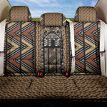 Mali Mud Cloth Leopards Legacy Back Car Seat Cover African Tribal Pattern - African Pride