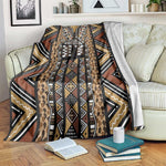 Mali Mud Cloth Leopards Legacy Blanket African Tribal Pattern - African Pride